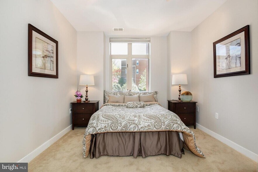 Bedroom (Sample Funishing) - 4025 Connecticut Ave NW