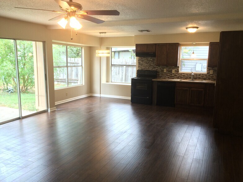 New Kitchen, Flooring, and ceiling fan - 9214 Cliffvale Street