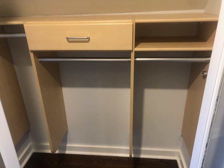 built-in California closets - 8200 Vincent Ave S