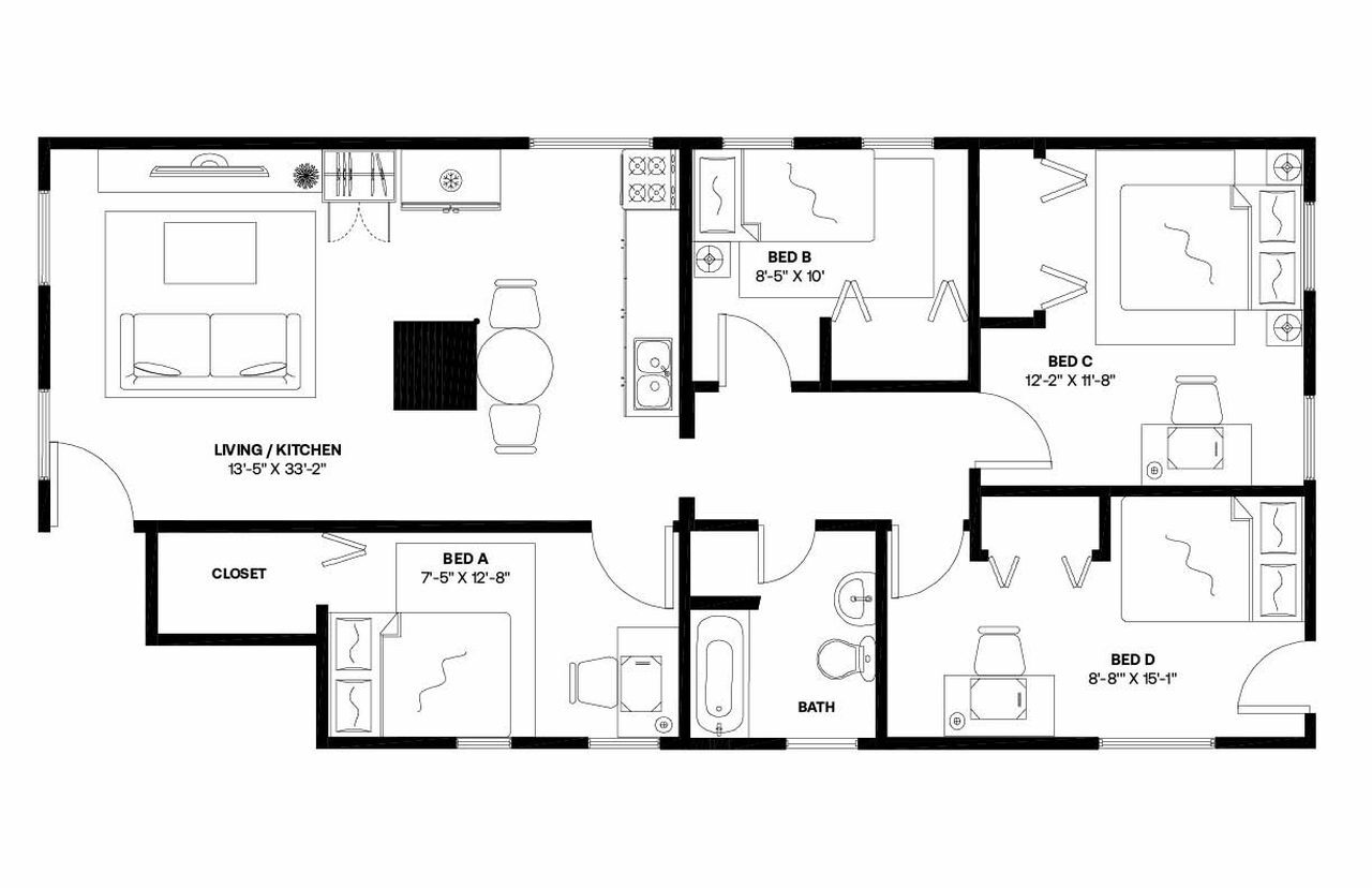 Building Photo - Room in Shared 4 bed/1 bath home