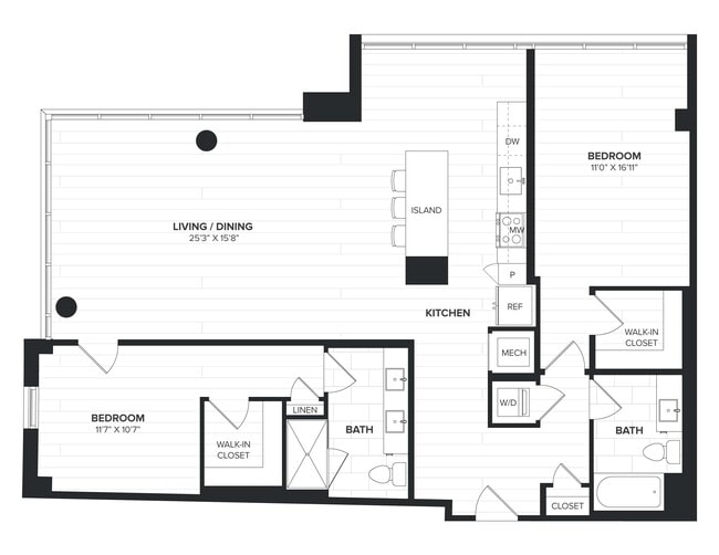 Floorplan - The Milton