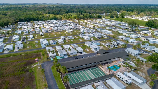 Aerial Photo - Glen Haven MH & RV Resort