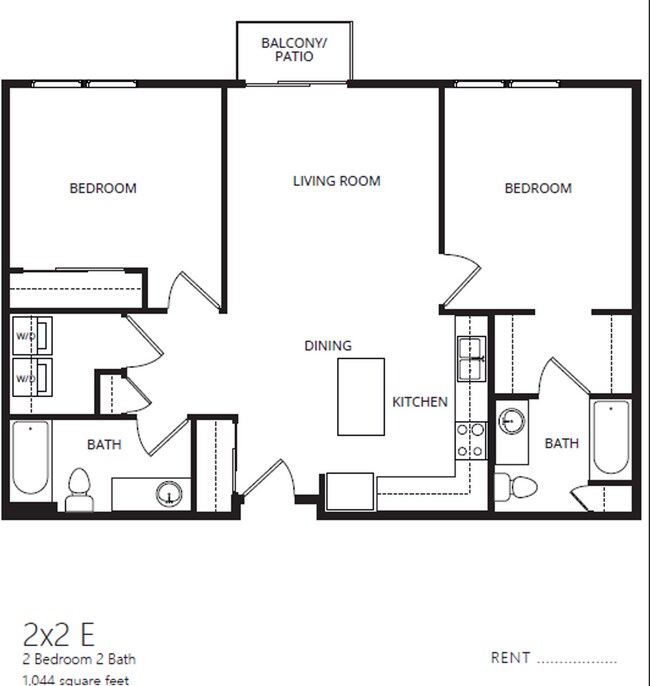Floorplan - Heritage Village Apartments