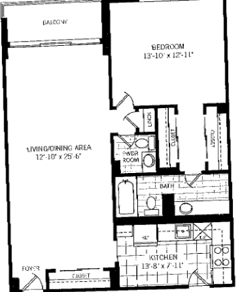 1BR/1.5BA - Sian Ocean Residences