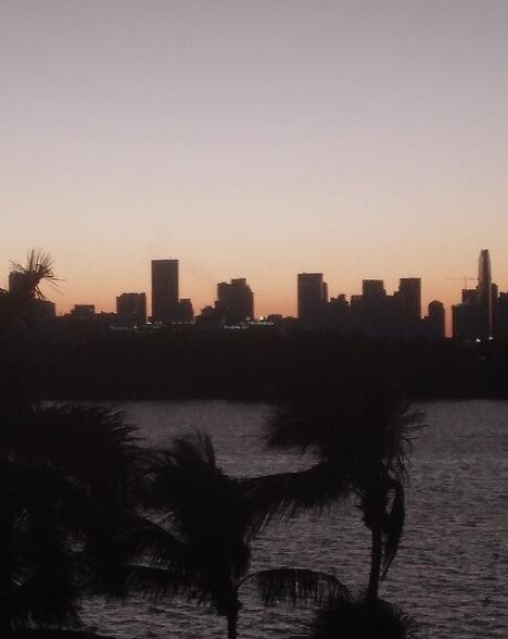 Sunset View from Balcony - 800 West Ave
