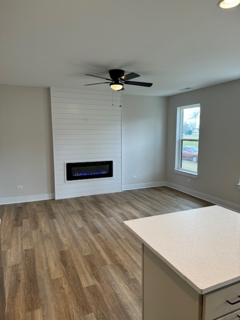 Living Room - Kitchen - 12 W 4th St