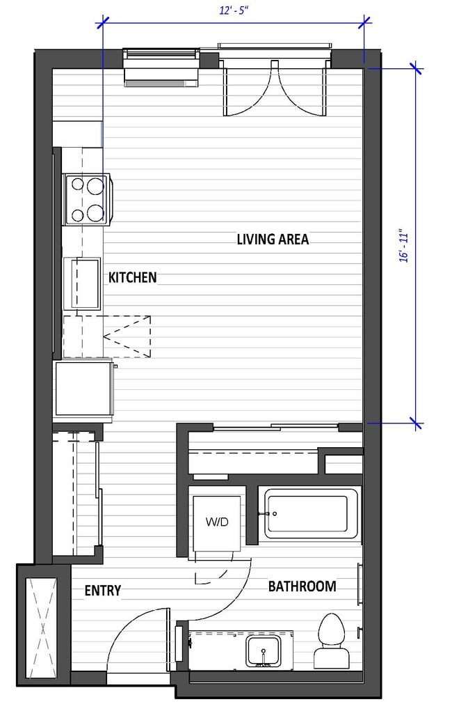 Floorplan - Hyas Point Apartments