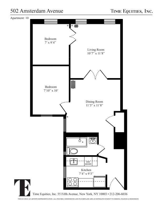 Floorplan - 502-504 Amsterdam Avenue