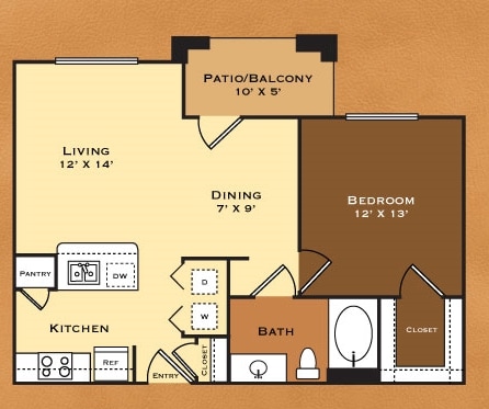 A2 - Arioso Apartments & Townhomes