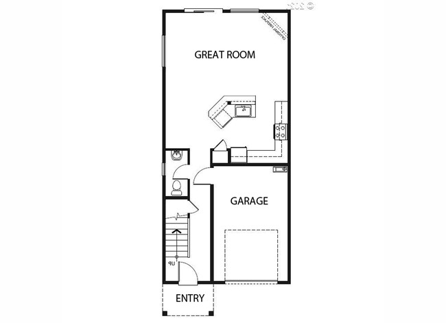 1st Floor Plan - 1255 S 28th Ave