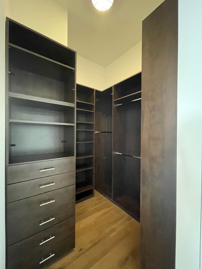 Primary walk-in closet - 4080 Glencoe Ave