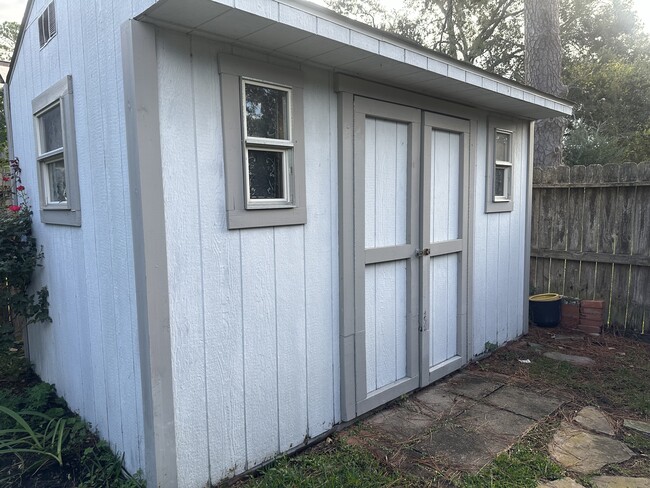 Storage shed - 5122 Crystal Bay Dr