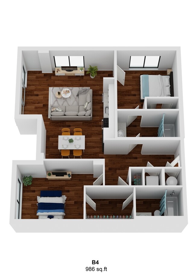 Floorplan - MDXL Flats