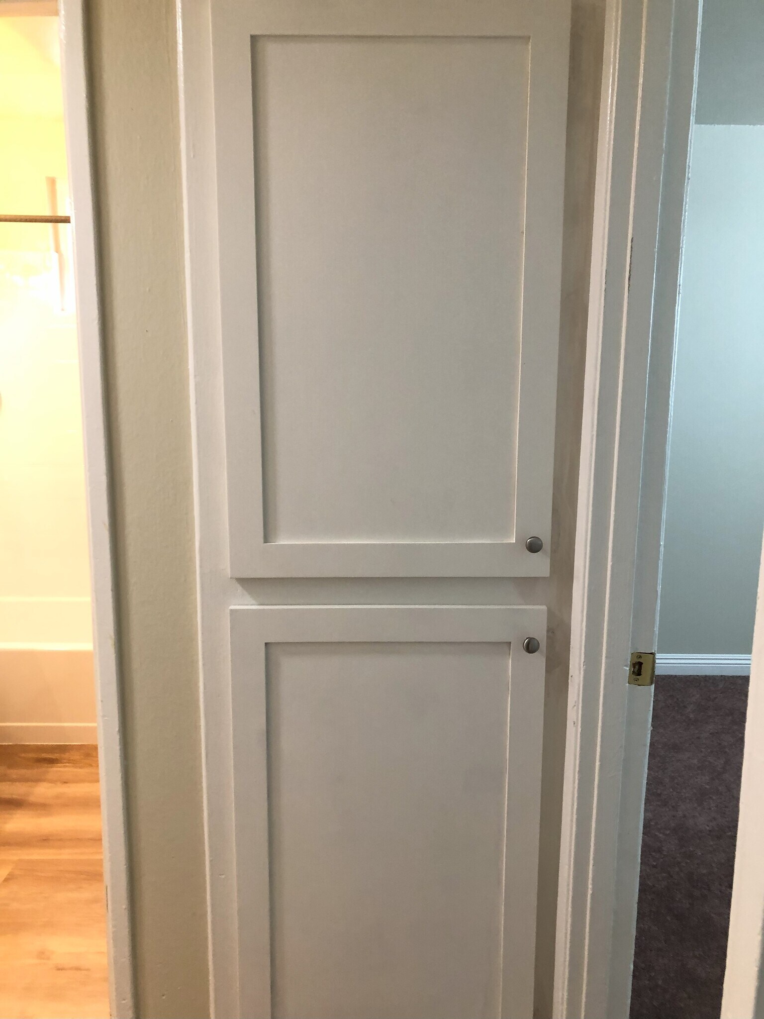 Linen Closet with European Latchesn - 9226 Palm St