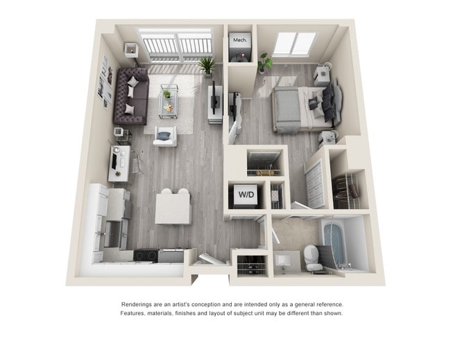 Floorplan - The Cosmopolitan Apartments