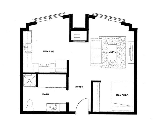 Floorplan - The Bridges Lofts
