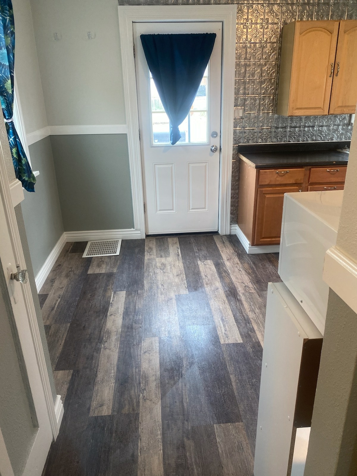 Front Entrance into Kitchen - 217 McClellan St