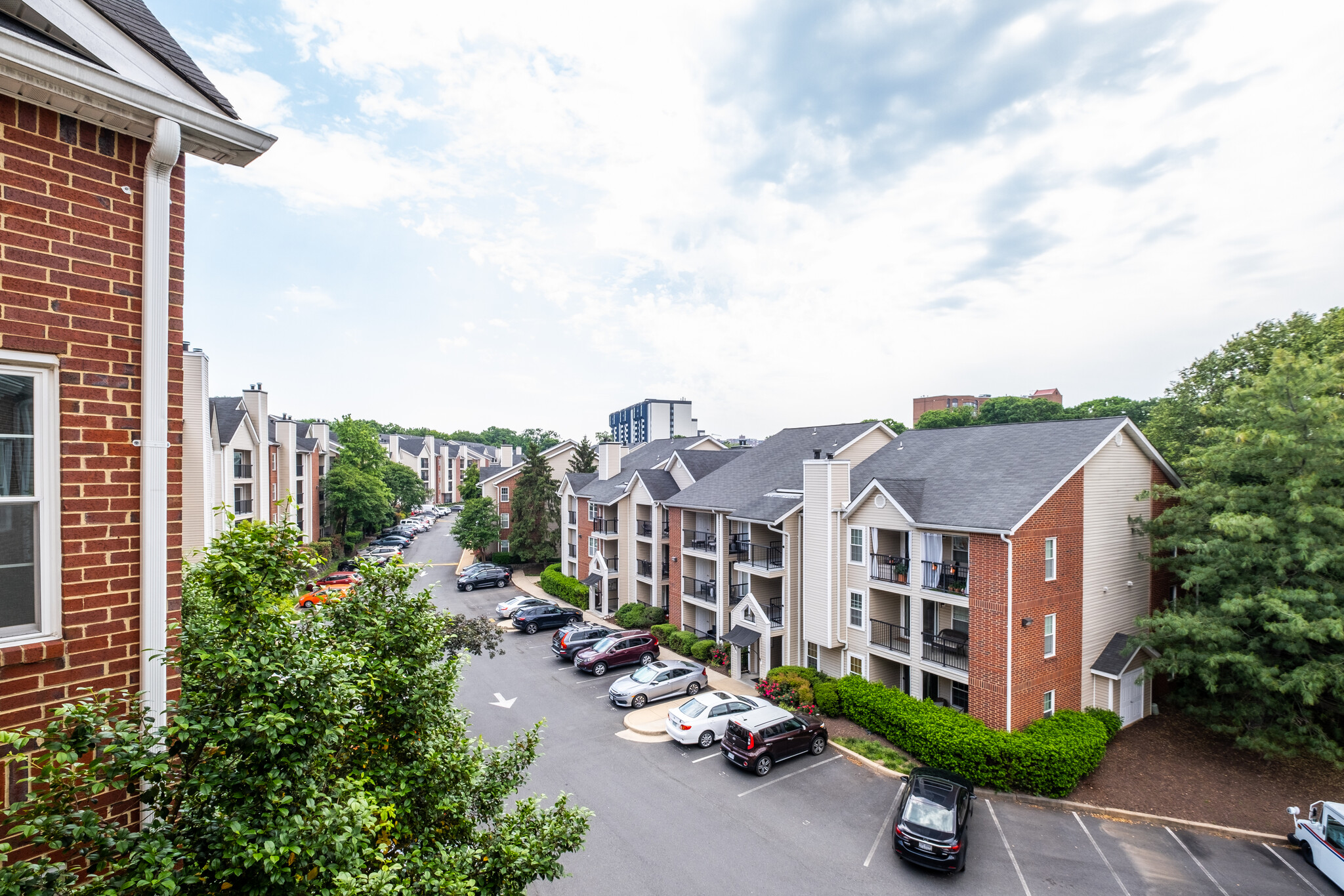 View from balcony. Left - 3313 Wyndham Cir