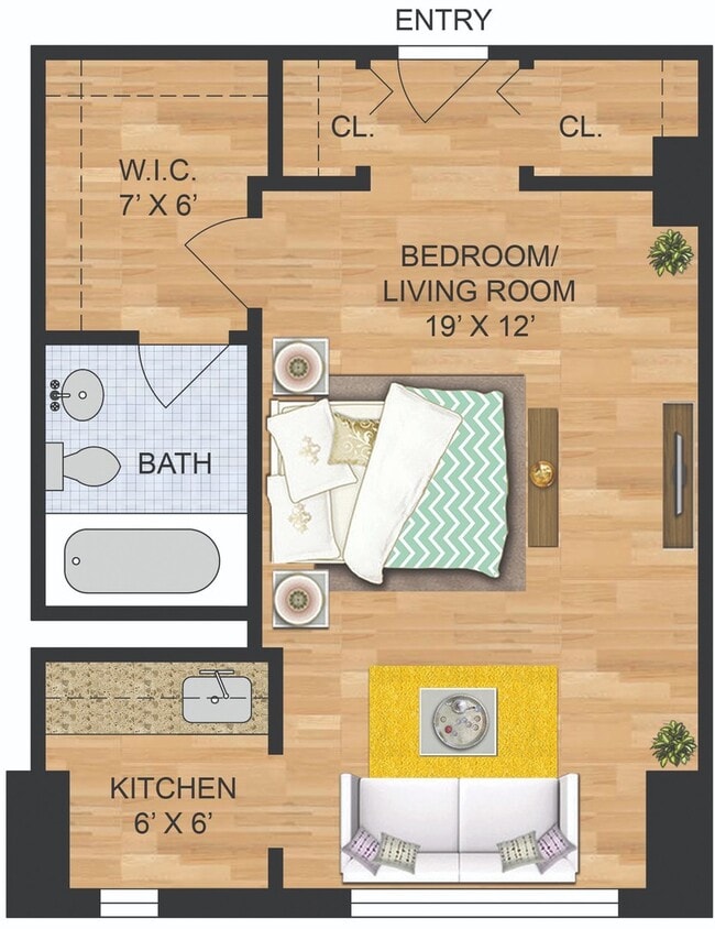 Building Photo - Spacious & Bright Studio at River Place East