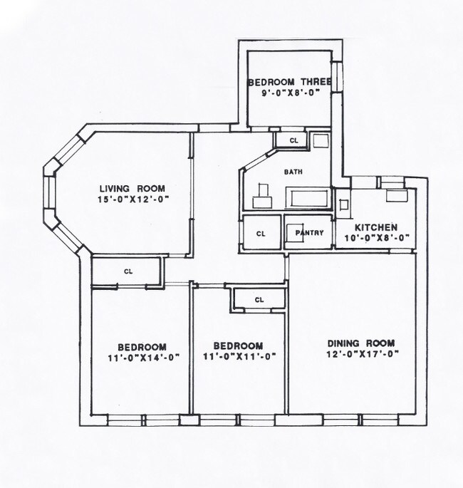 Floorplan - 437-59 W. Belmont Ave.