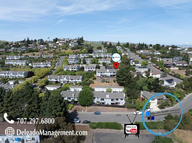 Building Photo - Benicia! Large two story three bedroom, two and 1/2 baths townhome