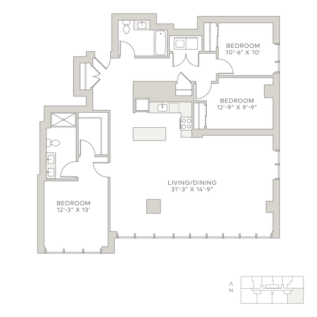 Floorplan - Solstice on the Park