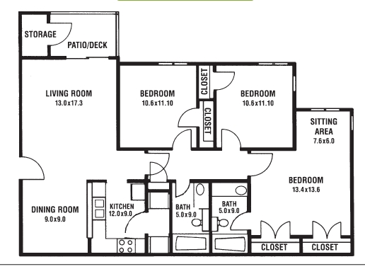 3BR/2BA - Arrowood Crossing