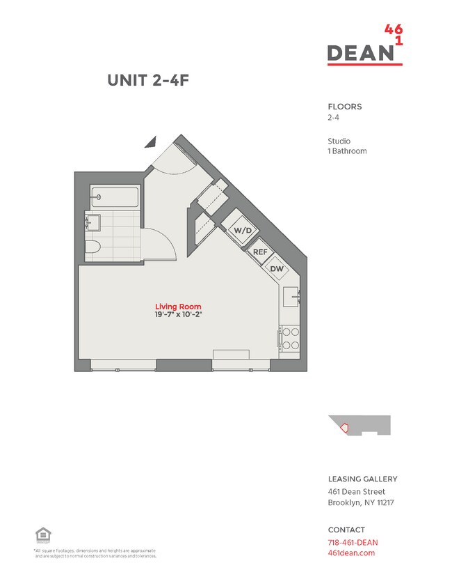 Floorplan - 461 Dean