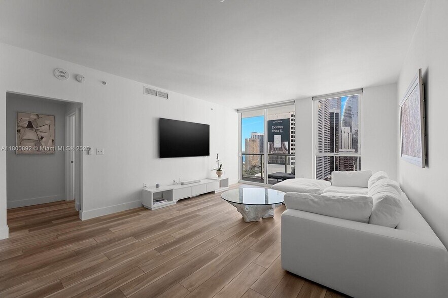 Living Room High Ceilings - 244 Biscayne Blvd