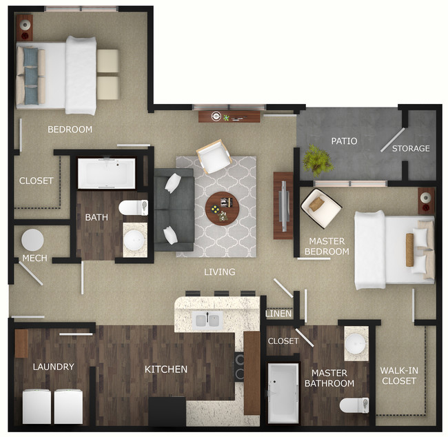 Floorplan - Reserve at Quebec