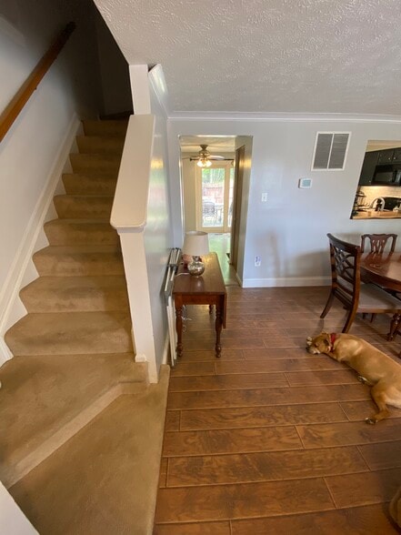 At front door near half bath - 9006 Old Scaggsville Rd