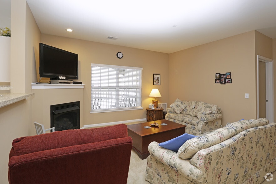 3BR-Living Room - Foxmoor Condominiums