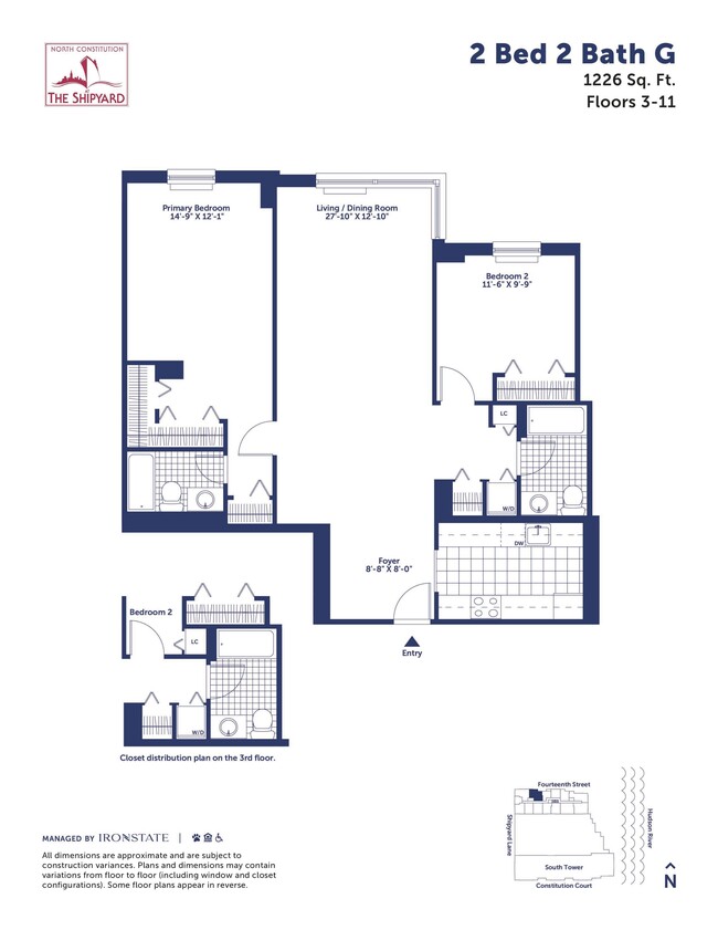 Floorplan - The North Constitution