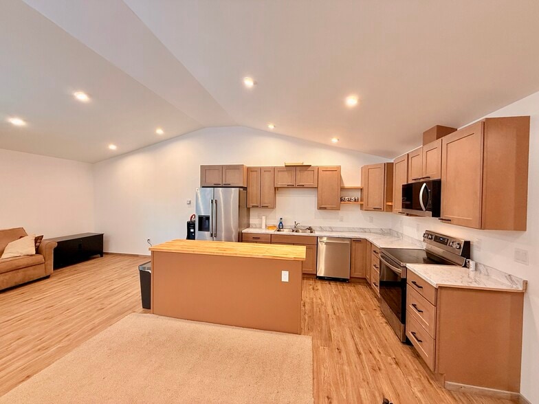 open Living Room/Kitchen Area - 2567 Old Mission Rd