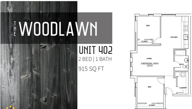 Floorplan - Woodlawn Apartments