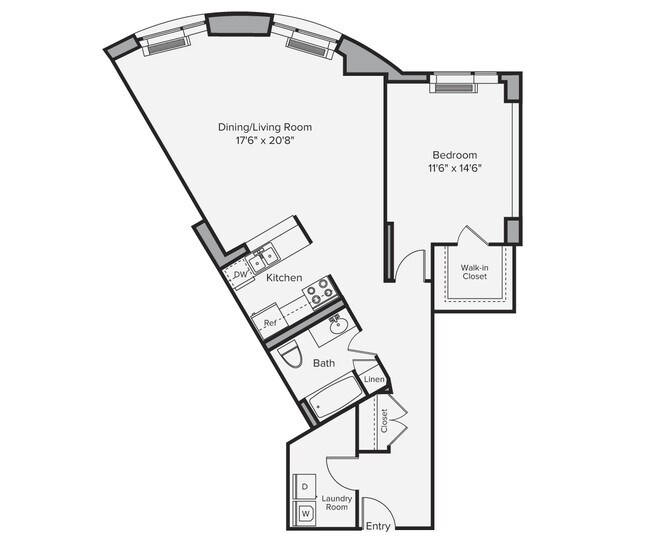 Floorplan - Avalon Riverview South Tower