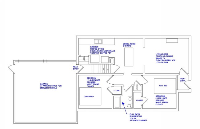 First Floor Plan - 920 6th Ave SE