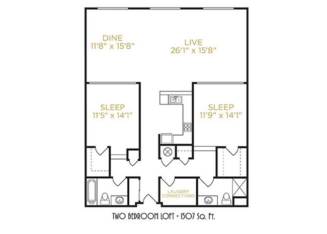 Floorplan - The Lofts at Shillito Place