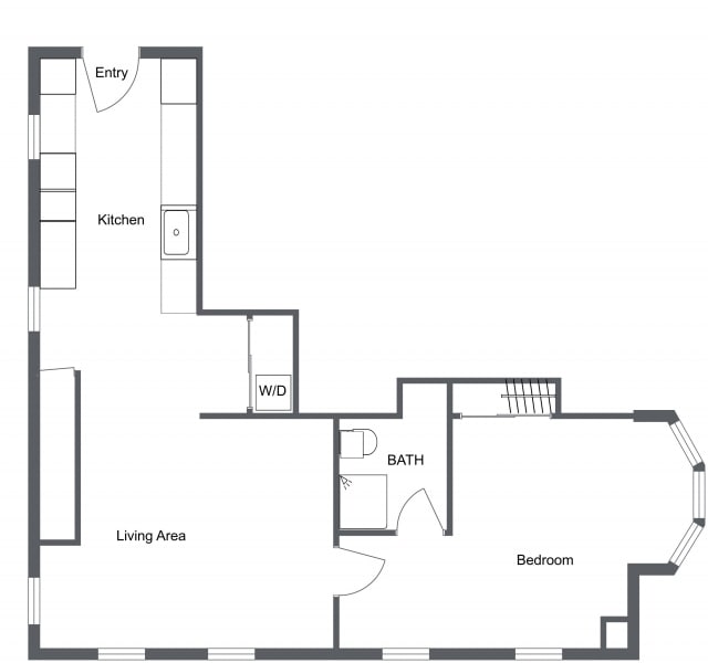 Bright End Unit Apartment - 9 Pulaski St