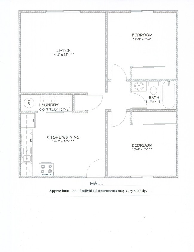 Floorplan - Wasatch View Apartments