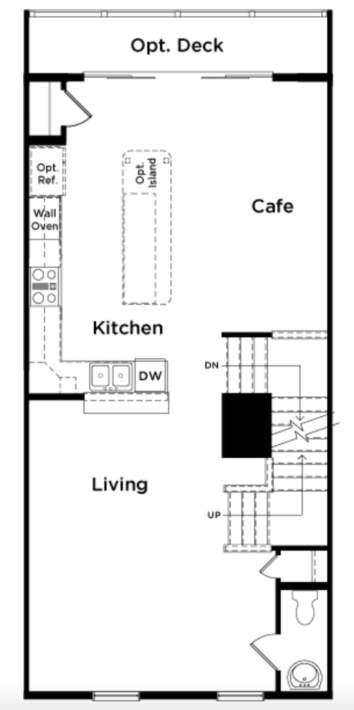 2nd Floor - Floor Plan - 3232 Drift St
