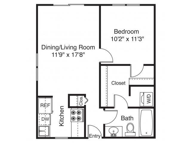 Floorplan - Yarmouth Landing Apartment Homes