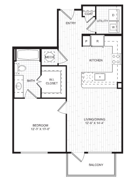 Floorplan - The Riley