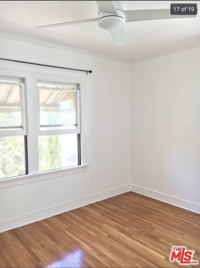 Back bedroom with windows on 2 sides and a large walk-in closet - 1337 S Cloverdale Ave