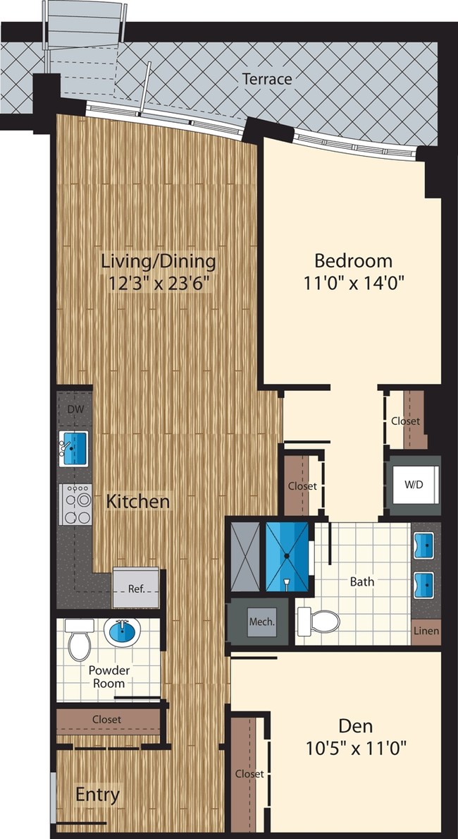 Floorplan - 425 Mass
