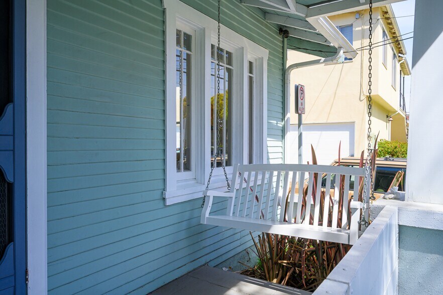 Porch swing - 2213 Arizona Ave