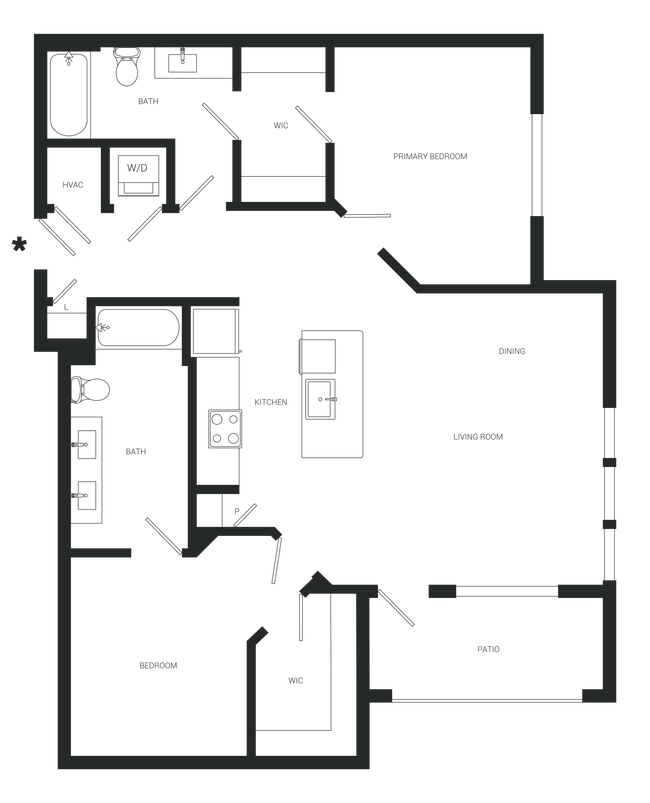 Floorplan - The Samford Glenn Apartments