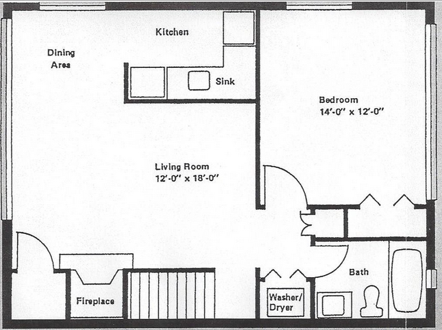 1BR/1BA - Fairview Gardens