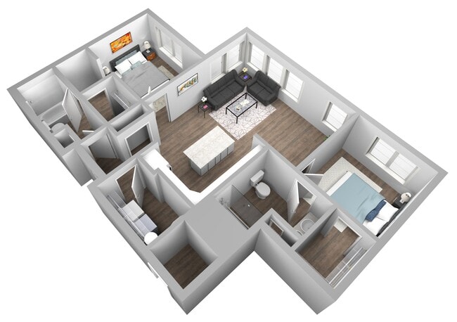 Floorplan - Ingram Manor Apartments