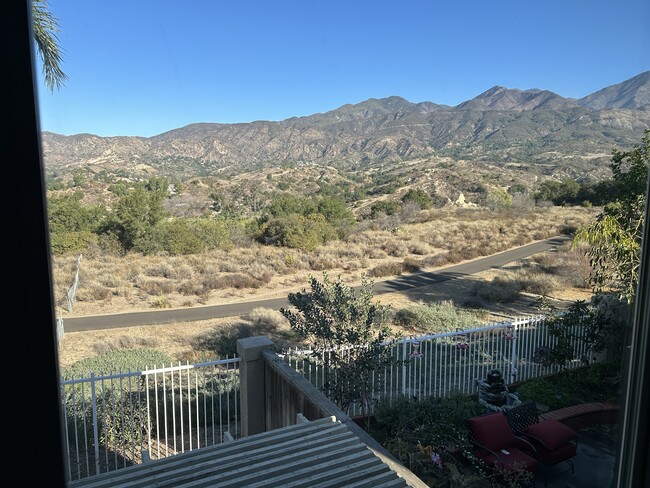 Mountain/canyon view from master bedroom - 3 Vista Barranca